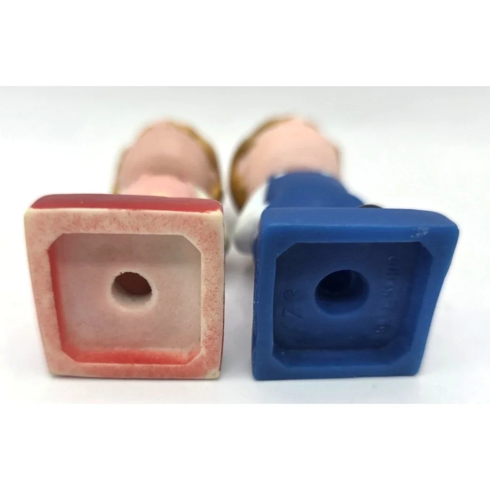 Vintage Tyco Super‎ Blocks Preschool People Figures Boy & Girl 3.5